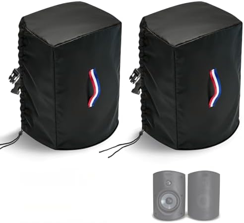 2-Pack Waterproof Speaker Covers by Agustone