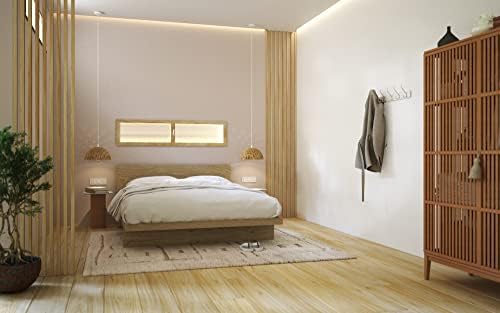Amazon Basics Rectangular Farmhouse Wall-Mounted Coat Rack - Image 5