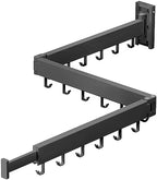 ZdwCyl Clothes Drying Rack, Laundry Drying Rack Wall Mount, Space Saver Clothes by ZdwCyl