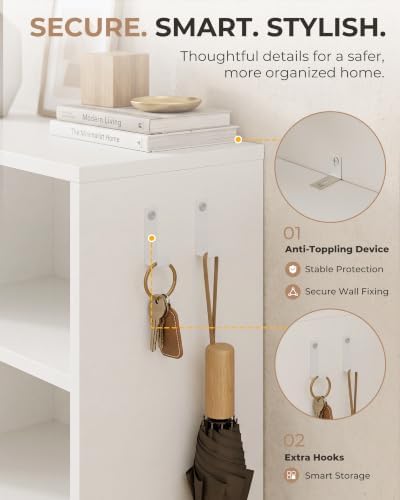 GRUSIGN Shoe Cabinet for Entryway - Image 5
