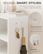 GRUSIGN Shoe Cabinet for Entryway - Image 5