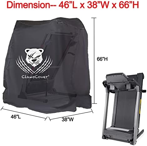 ClawsCover Treadmill Cover Waterproof Dustproof Running Machine Cover Exercise - Image 2