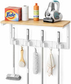 Upgraded Broom Holder Wall Mount by Unknown