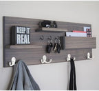 Homanu 54 Pack White Coat Hooks Wall Mounted Double Prong - Image 7