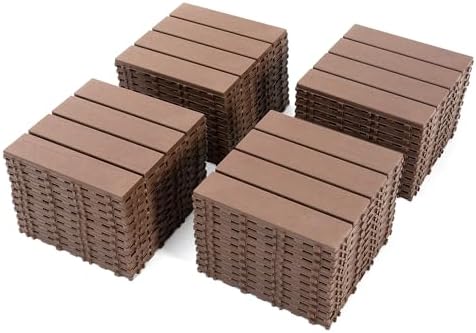 Plastic Interlocking Deck Tiles - Image 2