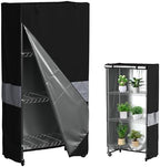 Wire Shelf Cover 36x18x54 600D Waterproof Dustproof Storage Rack Cover by MOLLYAIR