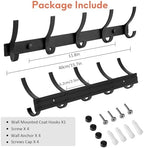 Optish Coat Rack Wall Mount, Coat Hook Wall Mount, Wall Hooks - Image 4