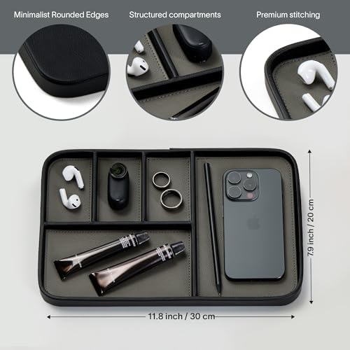 Nordik Leather Valet Tray - Image 5