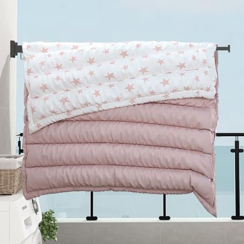 wall Mounted Clothes Drying Folding Hanger Rack - Image 5