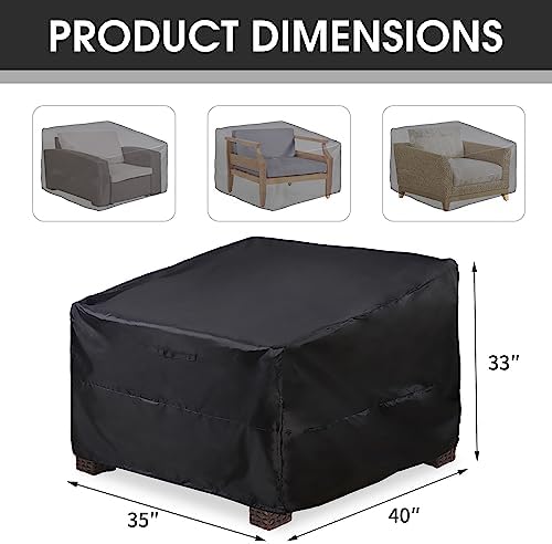 ALSTER Outdoor Chair Covers 2 Pack, Patio Chair Covers, Durable and Waterproof - Image 2
