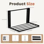 Foldable Wall Mounted Clothes Drying Rack, Space-Saving Laundry Drying Rack - Image 4