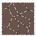 44 Pack Plastic Interlocking Deck Tiles 12" x 12" Interlocking Rubber Floor - Image 3