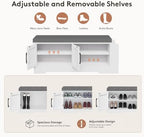 Farmhouse Shoe Storage Bench - Image 5