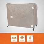 MODERN LEISURE 2-Seater Patio Outdoor Swing Cover - Image 3