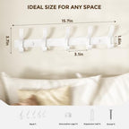 Optish Coat Rack Wall Mount, Heavy Duty Coat Rack Hooks - Image 5