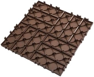 68 Interlocking Deck Tiles, 11.42"x11.42" Patio Tiles - Image 7