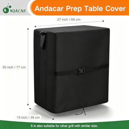 Prep Table Cover for Movable Dining Cart Table 27×15×30 Inch - Image 2