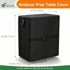 Prep Table Cover for Movable Dining Cart Table 27×15×30 Inch - Image 2