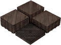 Topeakmart 27PCS Interlocking Deck Tiles 12x12 Patio Flooring by Topeakmart