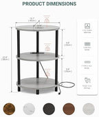 Small Round Side Table - Image 2