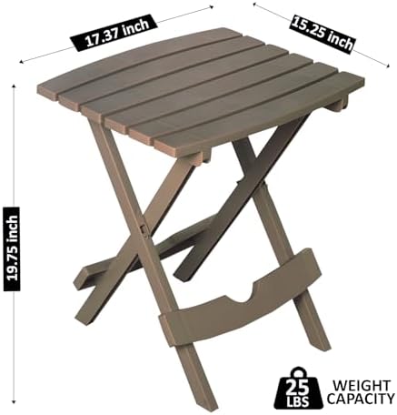 Adams Quik-Fold® Side Table - Image 3
