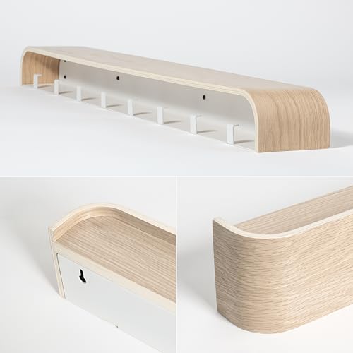 Kazai. Wall-Mounted Coat Rack 'Toke' - Image 4
