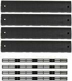 FloorPops Edge Strip Interlocking Deck Tiles, Dark Grey - Image 5