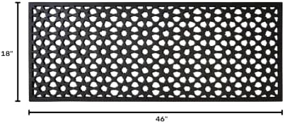 Calloway Mills Verbena Rubber Doormat 18" x 46" - Image 3