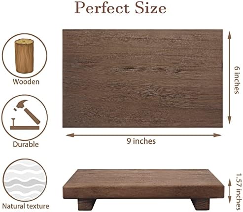 Wood Bathroom Tray Farmhouse Decor Kitchen Soap Holder - Image 6