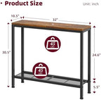 Simple Trending Console Table, Narrow Entryway Table, - Image 2