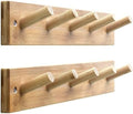 SKOLOO Coat Rack Wall Mount 17 inch, 5 Hooks, Shaker Style by SKOLOO