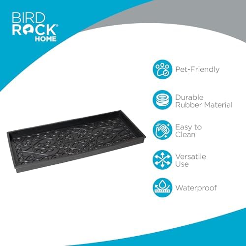 BIRDROCK HOME Large Rubber Boot Tray - Image 5