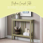 Kings Brand Narrow Console Table w/Storage Shelf - Image 4