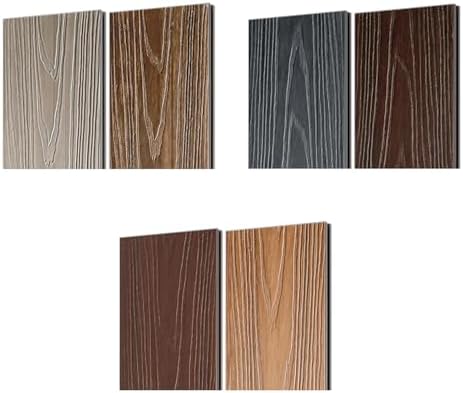 Circle Hole Outdoor Composite Decking Boards Color Samples Pack by ShunHong