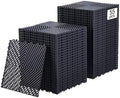 VEVOR Interlocking Drainage Mat, 12” x 12” Modular Interlocking Cushion by VEVOR