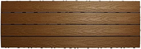 NewTechWood UltraShield Naturale 1 ft. x 3 ft. Quick Deck Outdoor Composite by NewTechWood