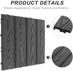 Plastic Wood Interlocking Deck Tiles - Image 3