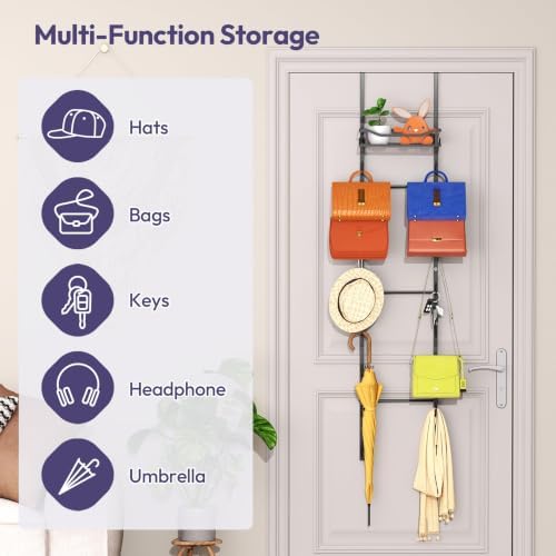 SWTYMIKI Over The Door Purse Organizer - Image 4