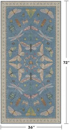 3x6 Washable Rug, Ultra Soft Runner Rug - Image 2