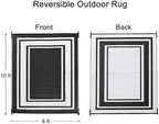 RURALITY Outdoor Rugs 8x10 Waterproof - Image 2