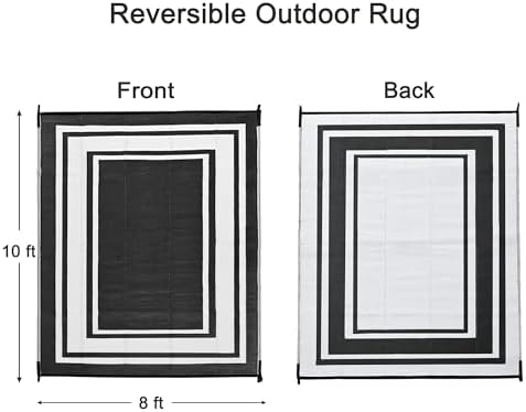 RURALITY Outdoor Rugs 8x10 Waterproof - Image 2