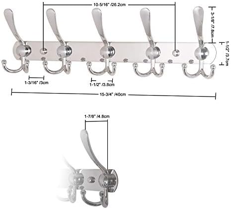 Dseap Wall Mounted Coat Rack - Image 5