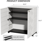 KINYING Outdoor Storage Cabinet Waterproof - Image 3