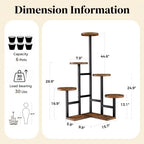 GEEBOBO 6 Tiered Plant Stand Indoor - Image 3