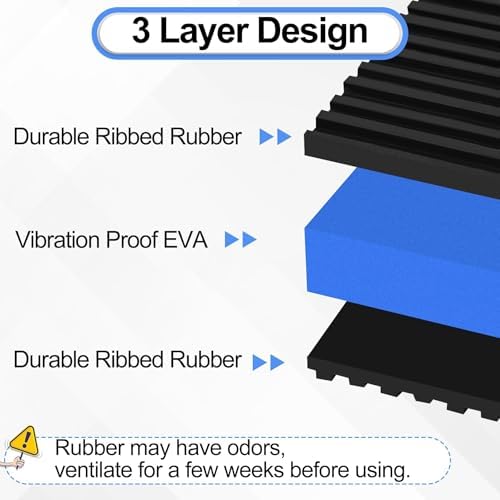 16 Pack Anti Vibration Pads for Washing Machine 4"x4"x7/8", Sound Isolation - Image 6