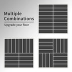 Interlocking Deck Tiles Outdoor Waterproof, Composite Patio Flooring - Image 5