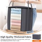 TasticTotes 120L Extra Large Blanket Clothes Storage Bags, 1 Pack - Image 2