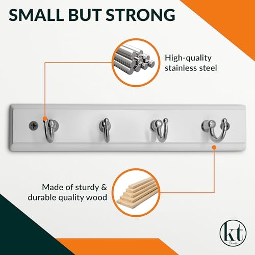Wall Mounted Key Rack Rail Hanger Key Holder Wall Mount - Image 6