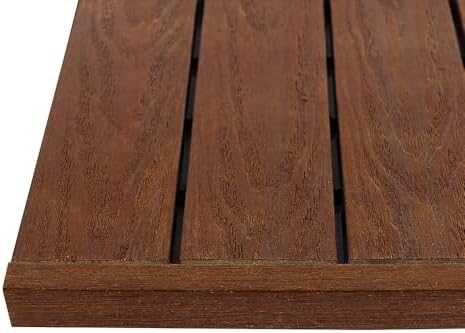 1 in. x 1 ft. Quick Deck Composite Deck Tile Straight Trim by NewTechWood