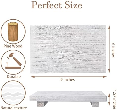 Wood Bathroom Tray Farmhouse Decor Kitchen Soap Holder - Image 6